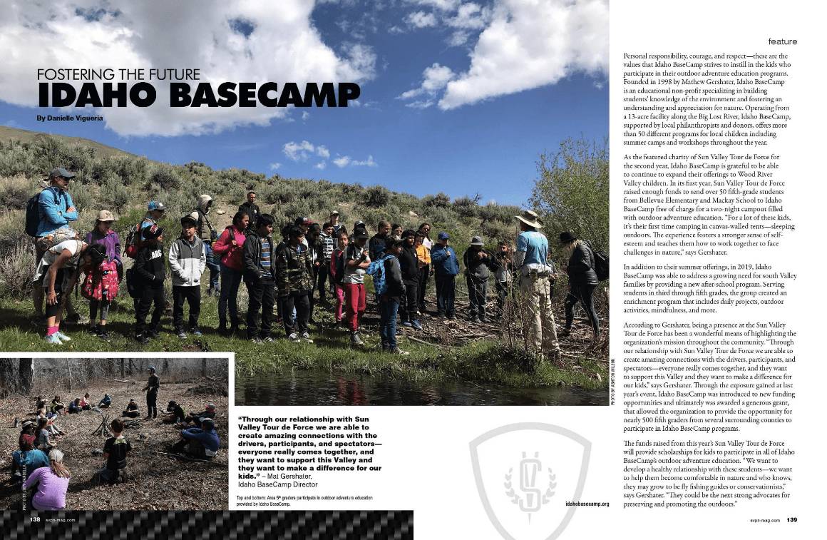 Fostering the Future Idaho BaseCamp
