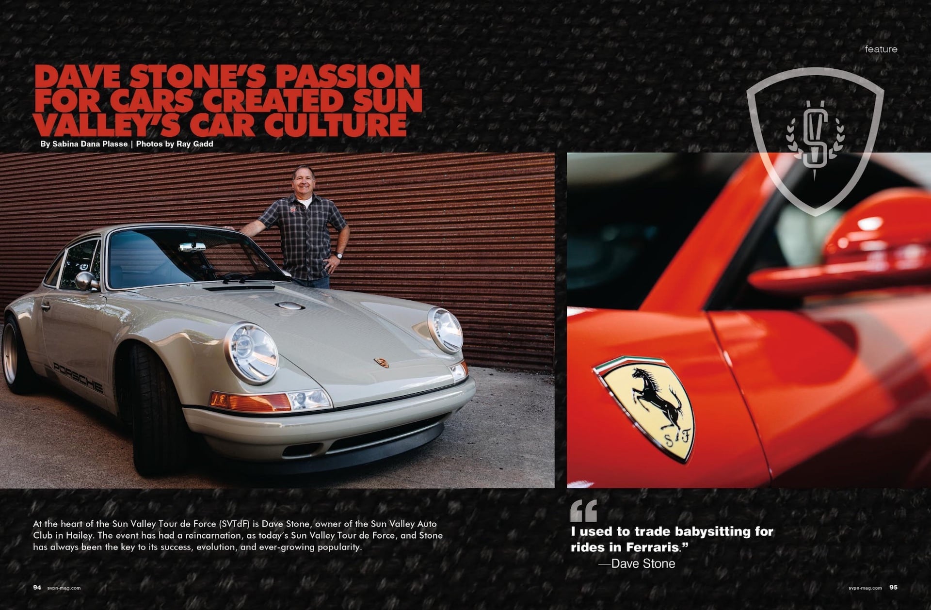 Dave Stones Passion for Cars