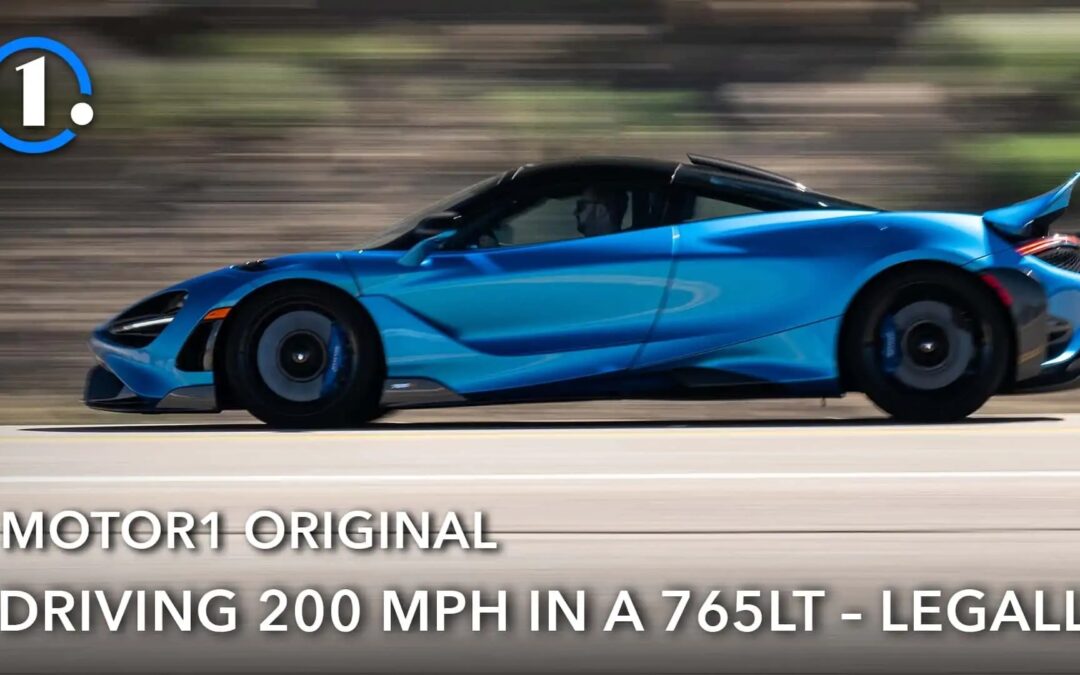 I Went 200 MPH* In A McLaren On A Public Road – Legally