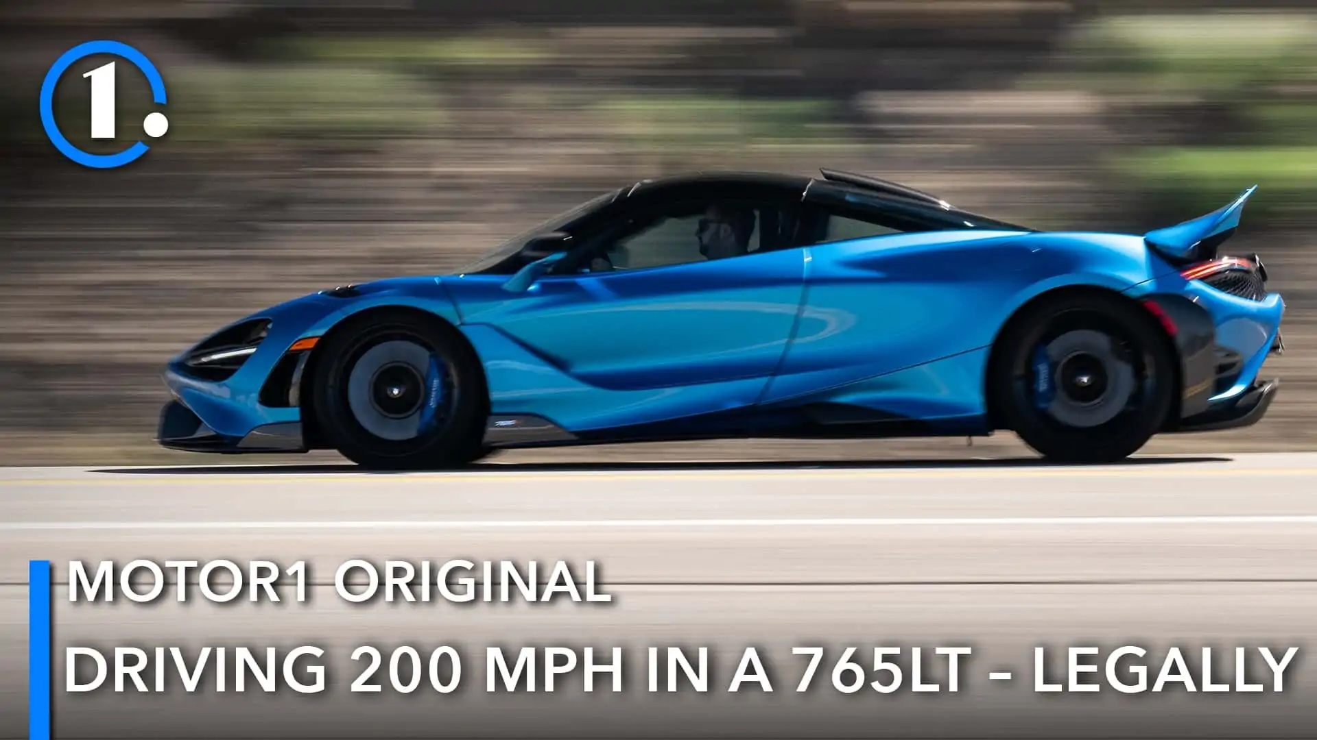 I Went 200 MPH* In A McLaren On A Public Road – Legally