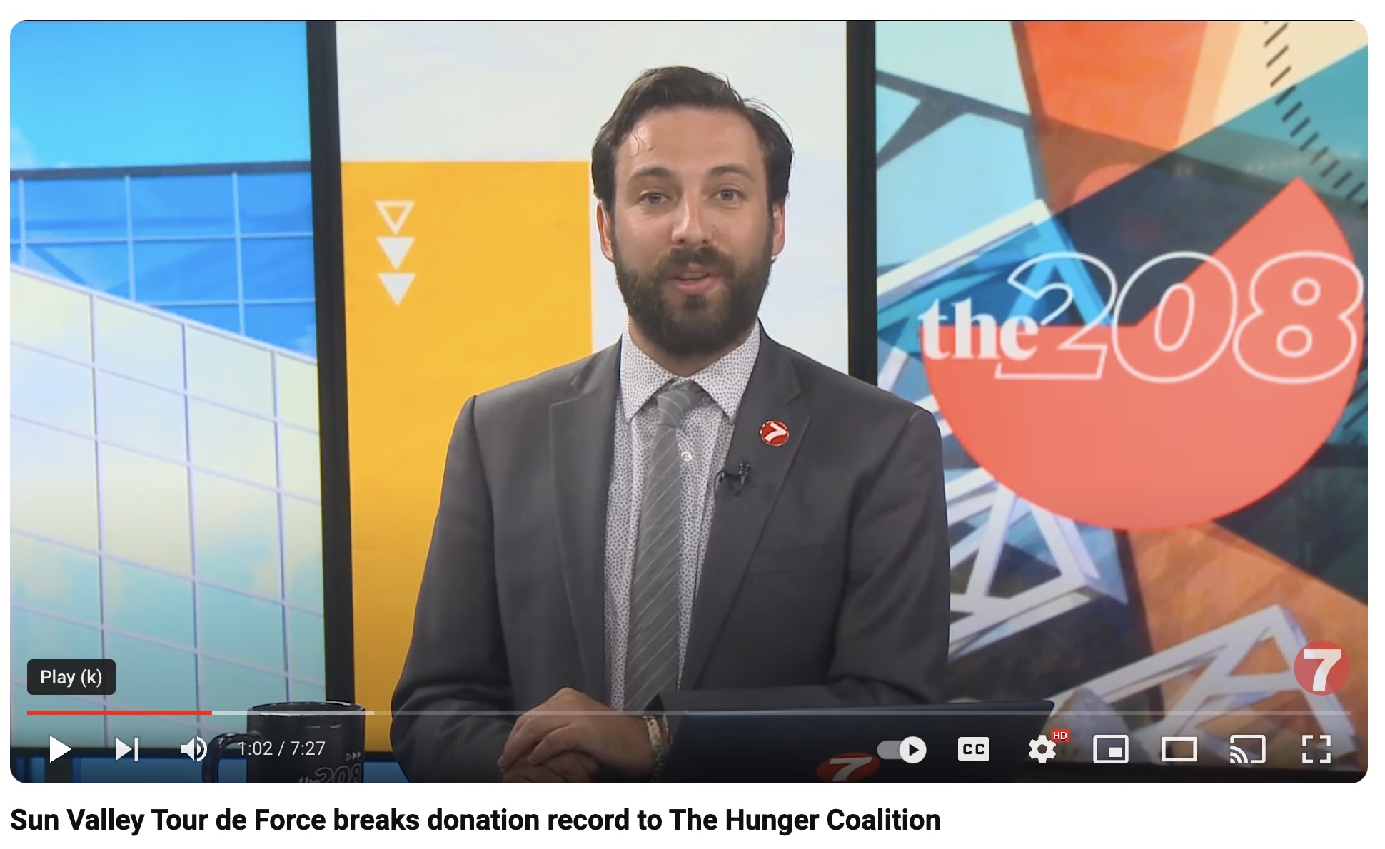 Sun Valley Tour de Force breaks donation record to The Hunger Coalition